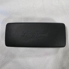 Lucky Brand Sunglasses Hard Case Black Clamshell 6.5"