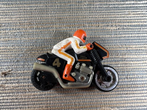 Vintage Schaper Stomper SSC Super Cycle Motorcycle #4 Black Leopard