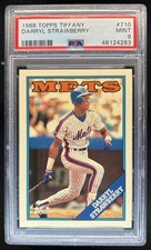 1988 Topps Darryl Strawberry #710 Mets PSA 9