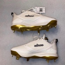 Adidas Women's Purehustle 3 Elite Softball Cleats White Size 7 1/2 New