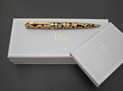 New w/Box&Booklet] Christian Dior Panther lacquer Ballpoint Pen