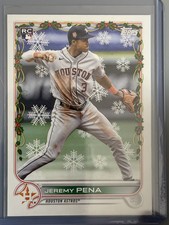 2022 Topps Holiday - Jeremy Pena #HW129 (RC)