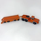 Matchbox Lesney Orange Rotinoff Super Atlantic Truck/Trailer #15 And #16