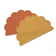 Silicone Baby Placemats Non Slip Wipeable Toddler Food Table Mat Kids Decor