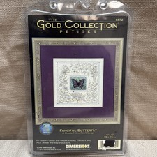 Dimensions Gold Collection Petite Cross Stitch Kit 6872 FANCIFUL BUTTERFLY