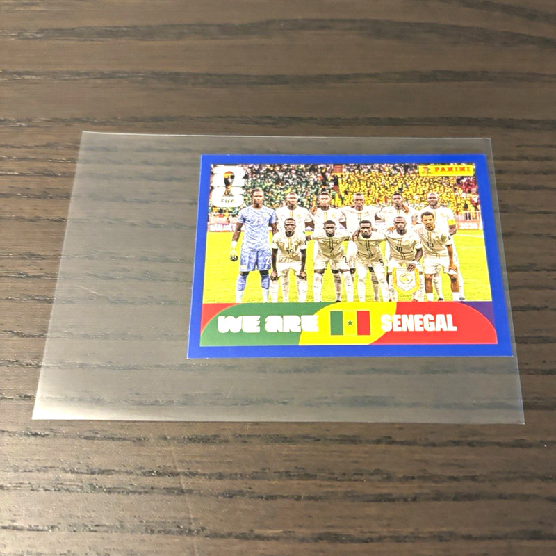 Panini FIFA World Cup 2026 Sticker SEN 13 Team Picture (Blue Parallel)
