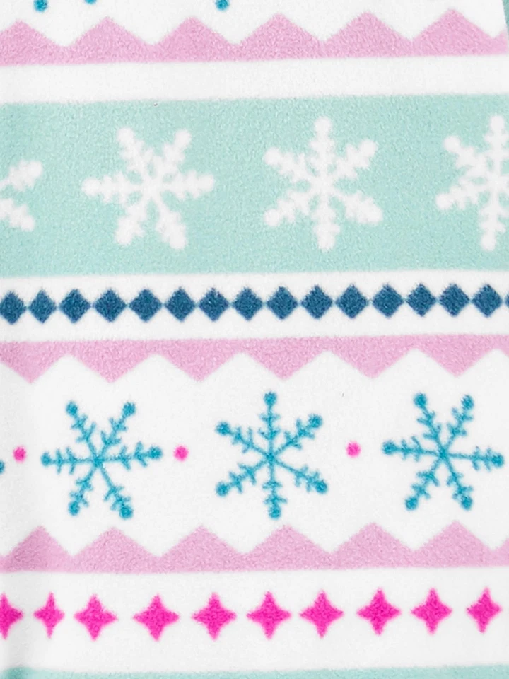 Simple Joys by Carter's Niños Vacaciones Ajuste Suelto Resistente al Fuego Vellón Patas... Foto 2 de 4