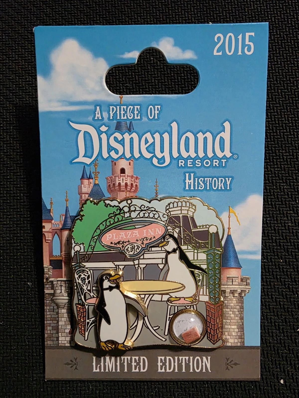 A Piece Of Disneyland History Plaza Inn Penguin Trading Pin