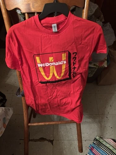 Authentic WcDonalds McDonald’s Crew Member T Shirt Small