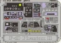 F-4D Phantom Ii Interior -Tamiya- 1/32 - Eduard 32545
