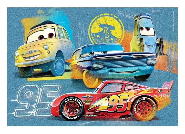 Clementoni Puzzle 2x20 pz Super Color 36m+ (27x18,5cm) DISNEY CARS 24808 - Immagine 3 di 3