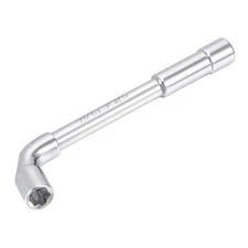 10mm Metric L Shaped Angled Hex Socket Wrench Chrome Plated Cr-V 6 Point