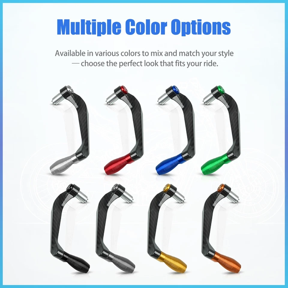 Handguard Brake Clutch Lever Protector Fit For Yamaha YZF R1 R3 R6 R25 FJR1300 - Image 4 of 4