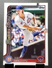 2025 Topps #673 Ben Brown CUBS Future Stars baseball card⚾️NM/MT