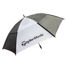 68-inch Auto Open Vented Golf Umbrella Black/White