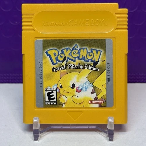 Pokemon Yellow Version Pikachu Edition – GameBoy [Authentic – New Save Battery]