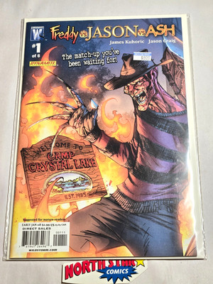 Freddy vs Jason vs Ash Comic Multi-listing (2008 Wildstorm) - New - You Pick
