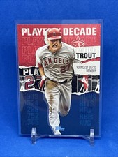 2020 Topps - Topps Player of the Decade Black Mike Trout #MT-9 Angels 022/299
