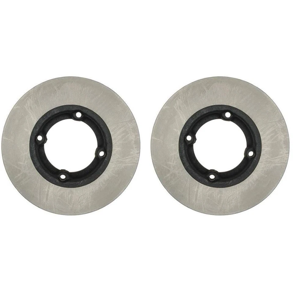 Front Disc Brake Rotors For 1989 1990 1991 1992 1993 1994 Geo Metro 2Pcs R-Line - Image 2 of 3