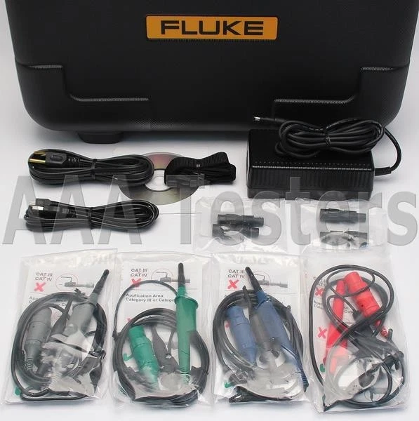 Fluke 190-504 Series II Scopemeter 4 Channel 500MHz Oscilloscope - Image 3 of 4