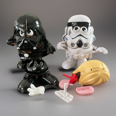 Mr Potato Head Star Wars Darth Vader & Stormtrooper New Without