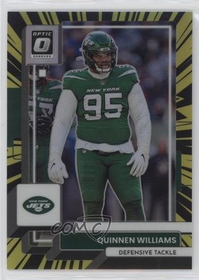 2022 Panini Donruss Optic Electricity Prizm 27/65 Quinnen Williams #155 1m1a