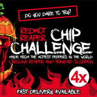 4x CHIP CHALLENGE - WORLDS HOTTEST CHILLI CHIP 🔥🔥(2x Twin Pack) - CLASSIC