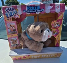 Little Live Pets, Rollie My Kissing Puppy Pet Plush New Old Stock Box Dmg Rare