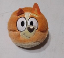 Beanie Babies Bouncers TY BLUEY Plush Dog ORANGE bingo