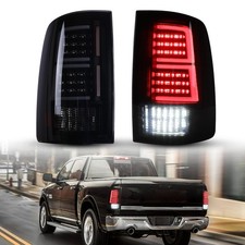 LED Tail Lights Not Fit Factory LED Model for 2009-2018 Dodge Ram