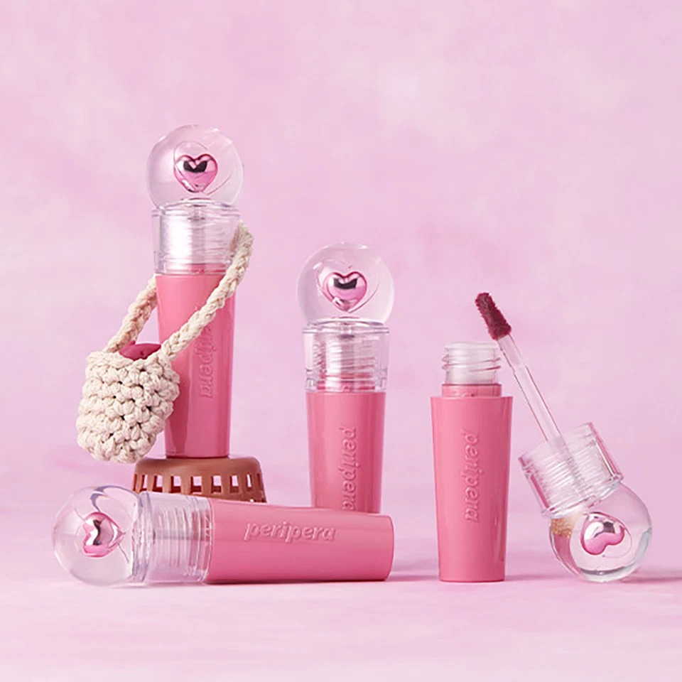 Tinta PERIPERA The Jellable Tint 3,7 g Rosa-Guma 5 colores 2025 F/W K-Beauty Foto 4 de 4