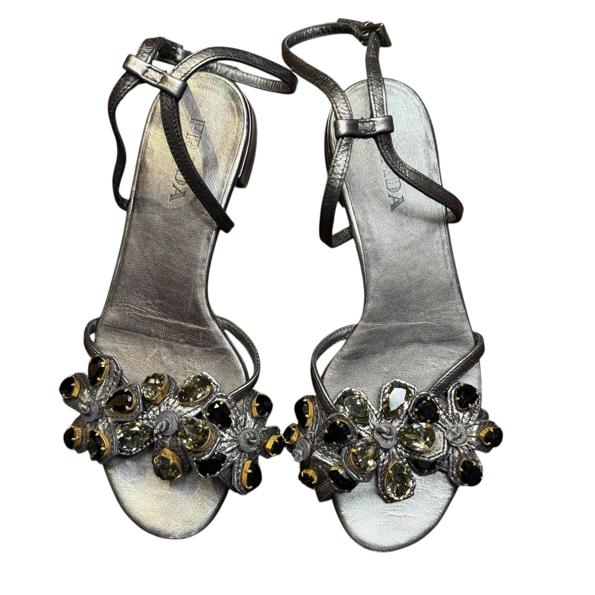 PRADA Flowers Sandals for Women | eBay