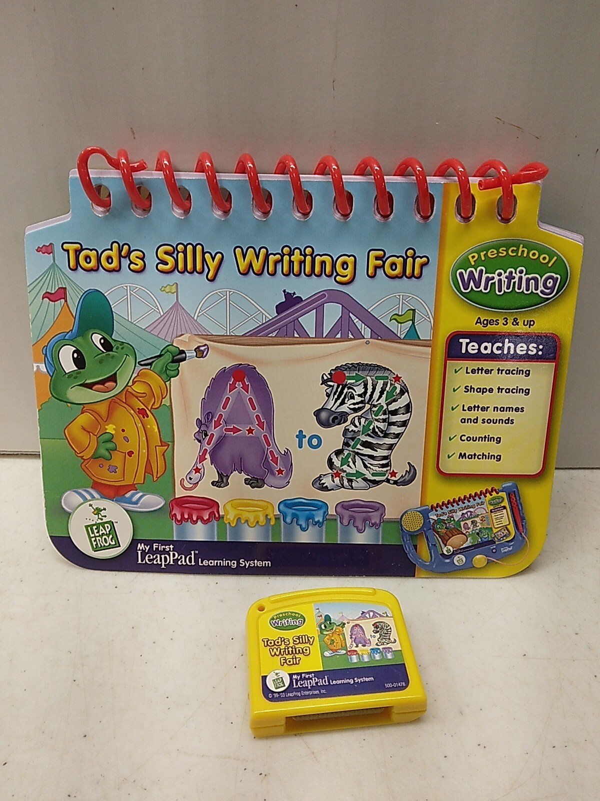 leap-frog-my-first-leappad-tad-s-silly-writing-fair-book-cartridge-ebay