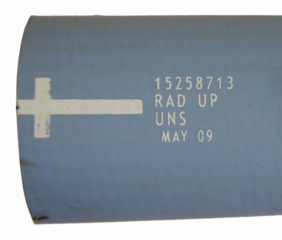 2007-09 Topkick/Kodiak C4500 Upper Silicone Radiator Hose Blue New OEM 15258713 - Image 3 of 4