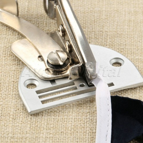 1x Bias Tape Binder Foot Binding Attachment Folder For Industrial Sewing Machine - Picture 6 of 12