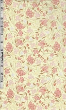 Quilting Bees Light Yellow Wildflowers by Camelot Fabrics bty