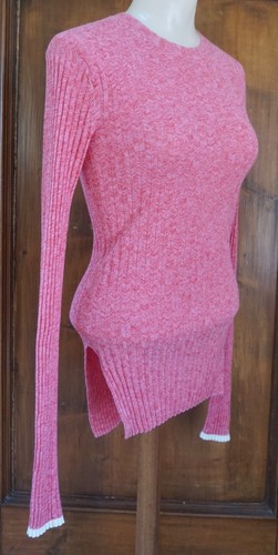 Celine..Phoebe Philo Era 2015..Cotton Rib Knit Top/Sweater! - Picture 10 of 12