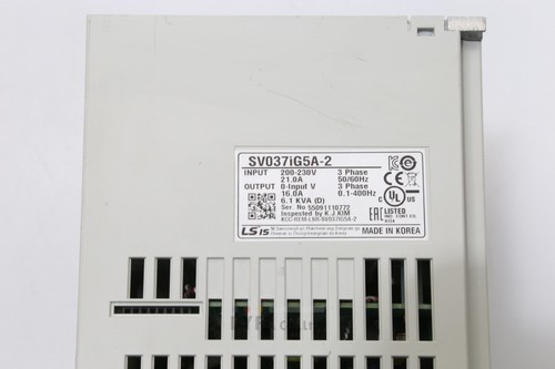 Inversor LS USADO SV037IG5A-2 200-230V polvo trifásico interior, probado DRV-I-3803 = 9B24 - Imagen 12 de 17