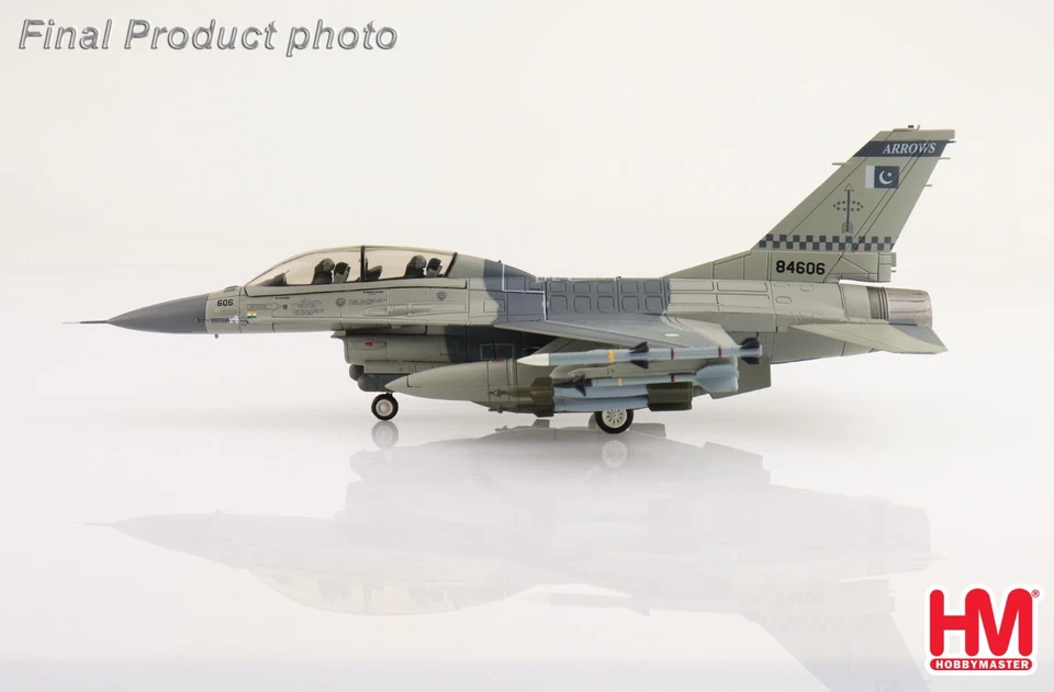 Hobby Master HA38015, F-16BM "Su-30 Killer" 84606, Pakistan Air Force, 2022 - Image 2 of 4