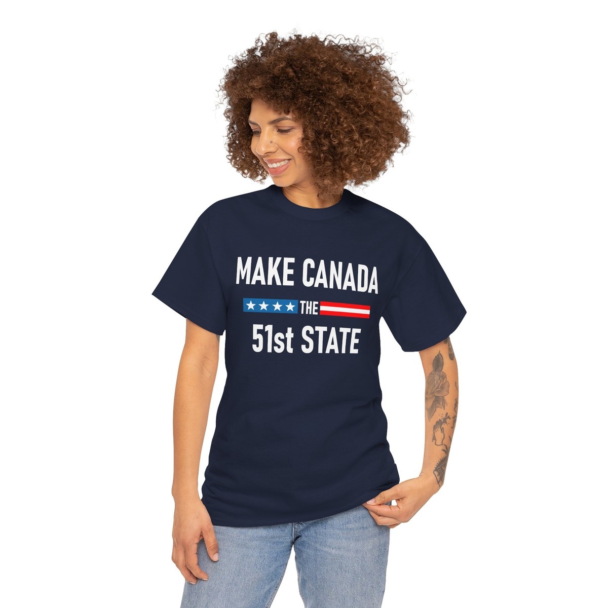 Make Canada 51st State Shirt Funny Canada Tshirt Clothing | eBay