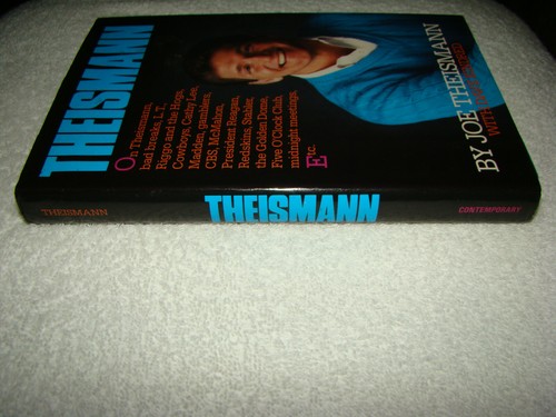 Joe Theismann Signed HB Book Theismann JSA #LL05215 Football Washignton Redskins - Picture 10 of 10
