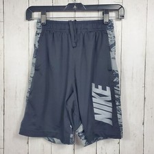 Nike Dri-Fit Boys Basketball Shorts Size Medium Black Youth Training Athletic