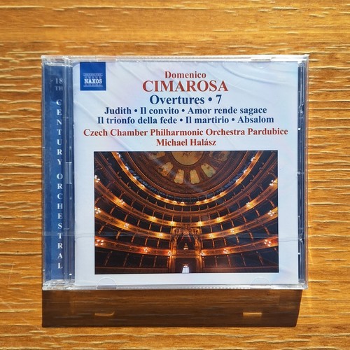 DOMENICO CIMAROSA: Overtures Vol. 7 CD 2020 BRAND NEW & SEALED Naxos - 第 1/2 張圖片