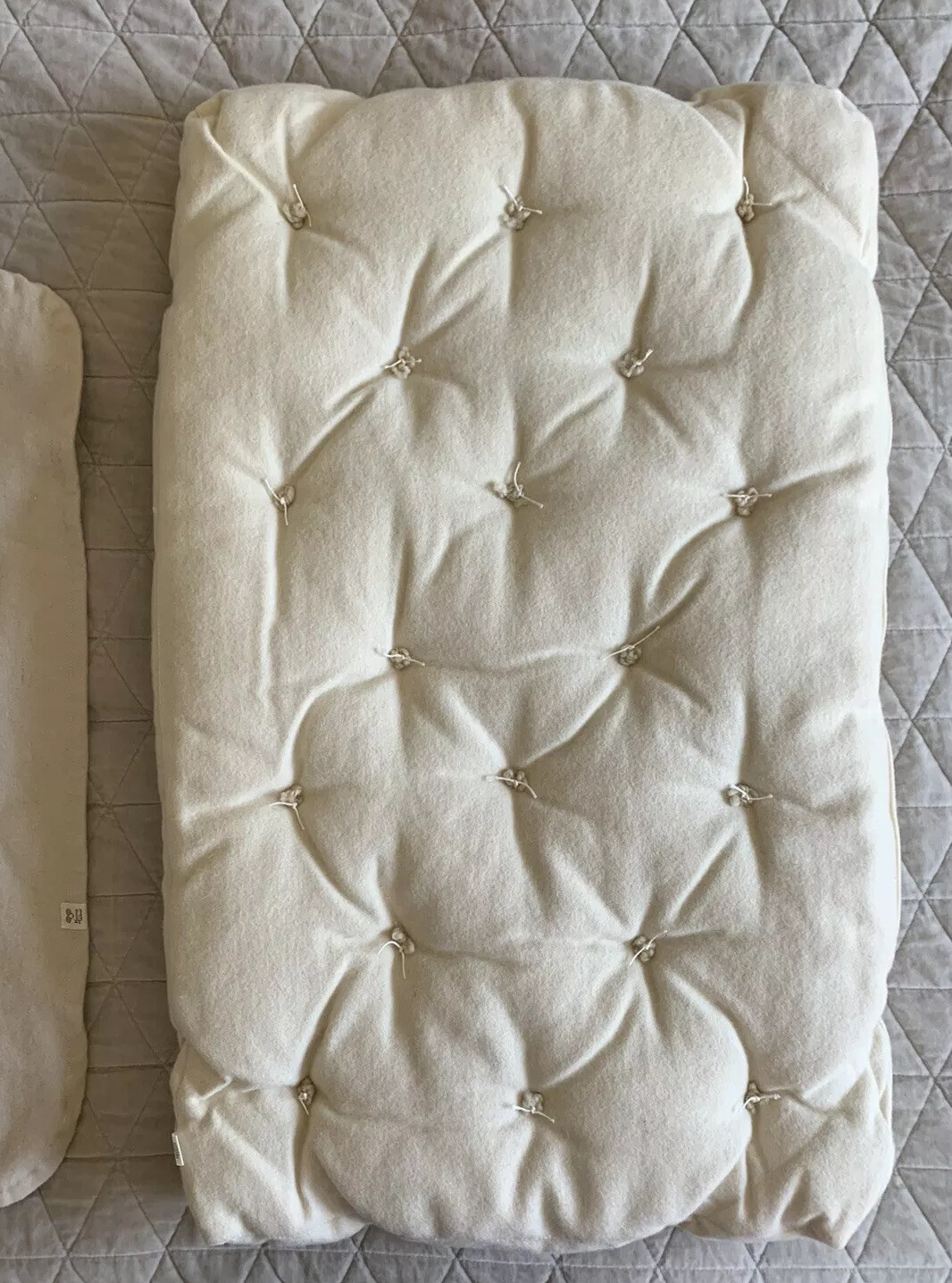 wool bassinet mattress