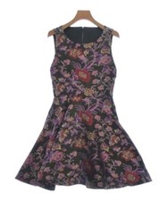 alice+olivia Dress BlackxPurplexRed etc.(Flower Pattern) 2200507611022