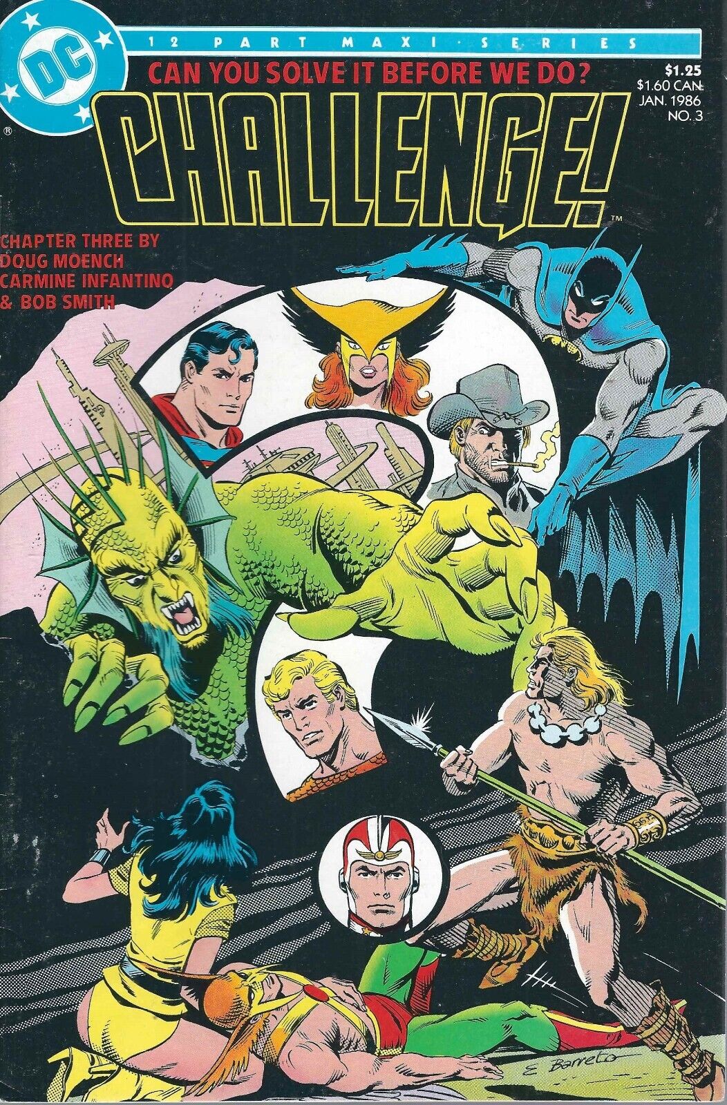 DC CHALLENGE #3 1986 VF+
