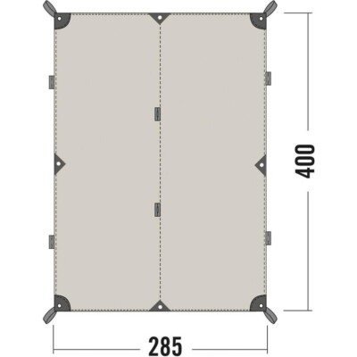 EVERNEW Tarp TC 4 285 × 400 cm Tatonka Tarp 4 TC - Polycotton Tarp 285cm x 400cm | eBay UK