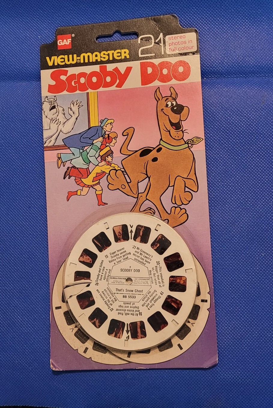 gaf Scooby-Doo That's Snow Ghost TV Show view-master Reels Pack Cartoon Belgium | eBay gaf Scooby-Doo That's Snow Ghost TV Show view-master Reels Pack Cartoon Belgium | eBay