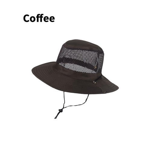 Mens Outdoor Sun Hat Bucket Safari Bush Boonie Hiking Fishing Cap Wide Brim UK - Picture 22 of 25