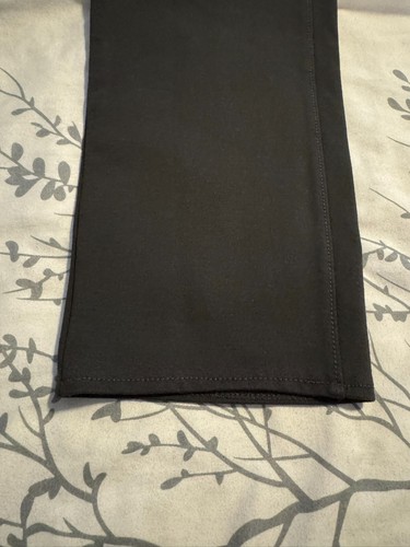 Calvin Klein Jeans Dark Army Green w/ Leather Trim Women's Skinny Jeans Size 14 - Picture 5 of 6